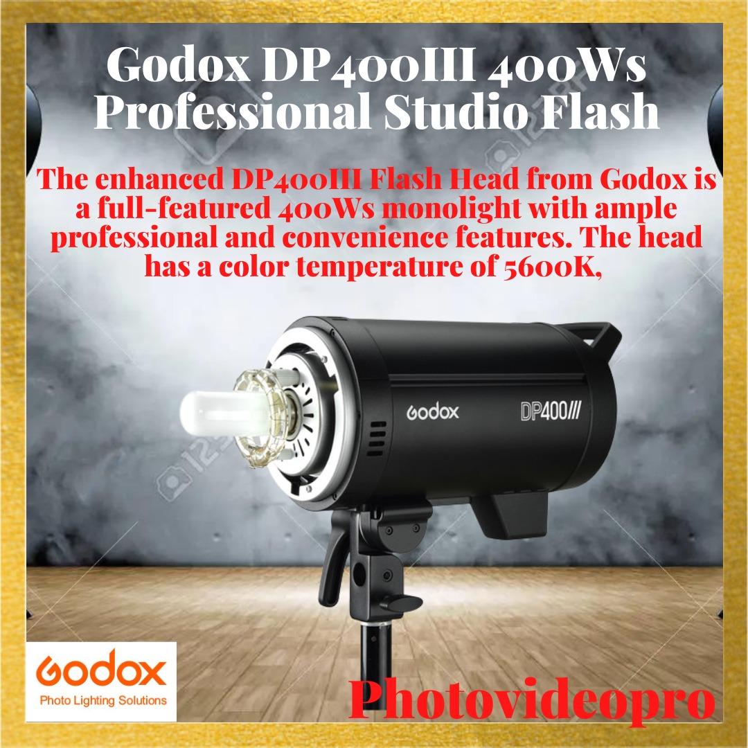 Godox dp400iii 400ws clearance professional studio flash