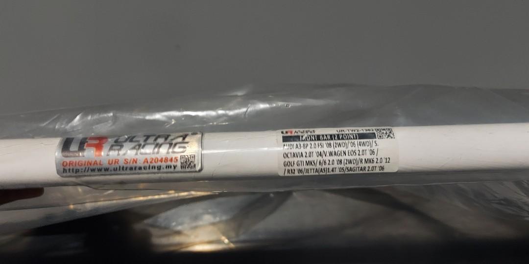 Golf gti mk6 ultra racing strut bar, Car Accessories, Accessories on