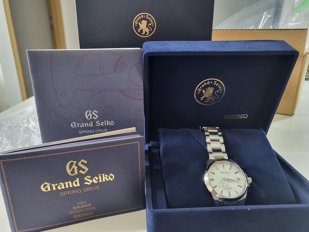 Cheapest Grand Seiko Spring Drive SBGA015 fixed price, Luxury, Watches on  Carousell