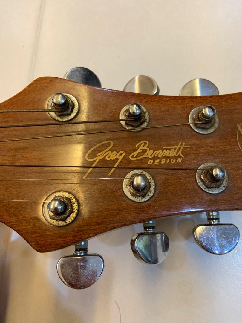 Greg Bennett Guitar, Hobbies & Toys, Music & Media, Musical Instruments ...