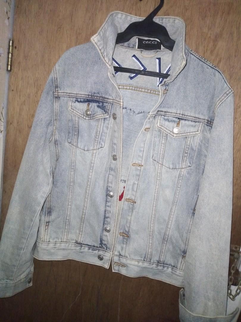 Gucci loved shop denim jacket