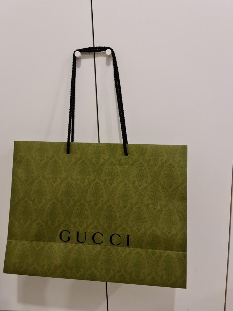 Paper bag gucci sale original