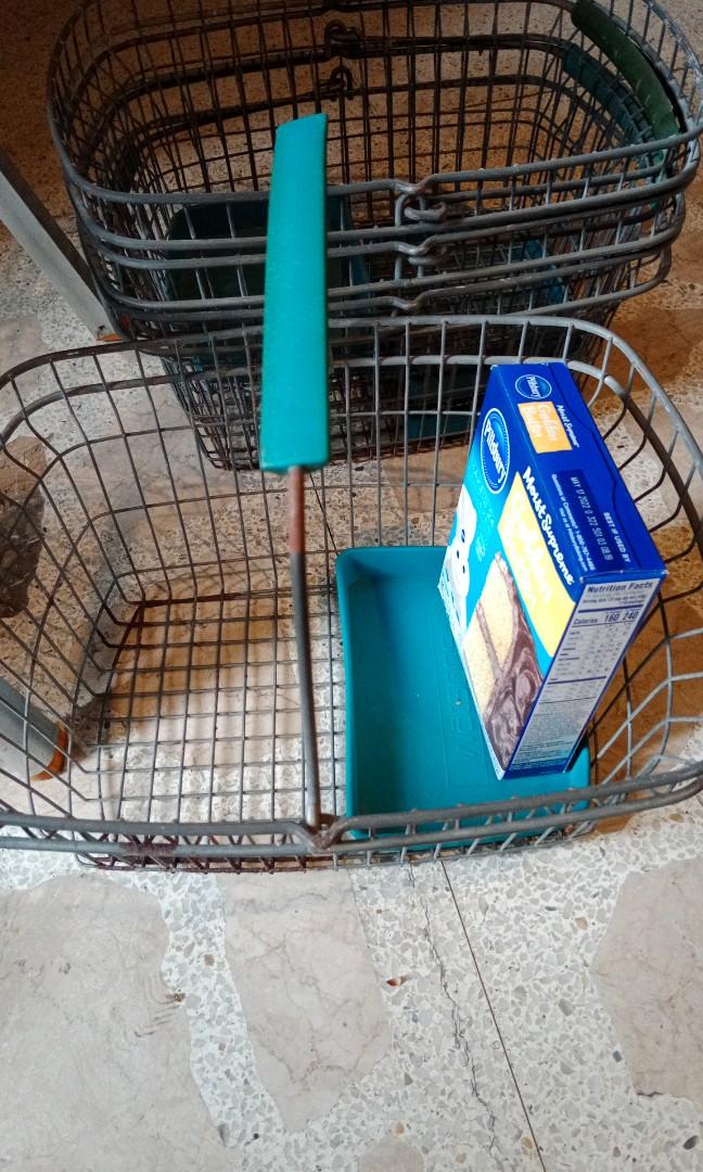 Heavy duty wire basket w/ handle, Furniture & Home Living, Home