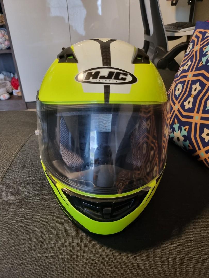 HJC Fullface Helmet, Motorcycles, Motorcycle Accessories on Carousell