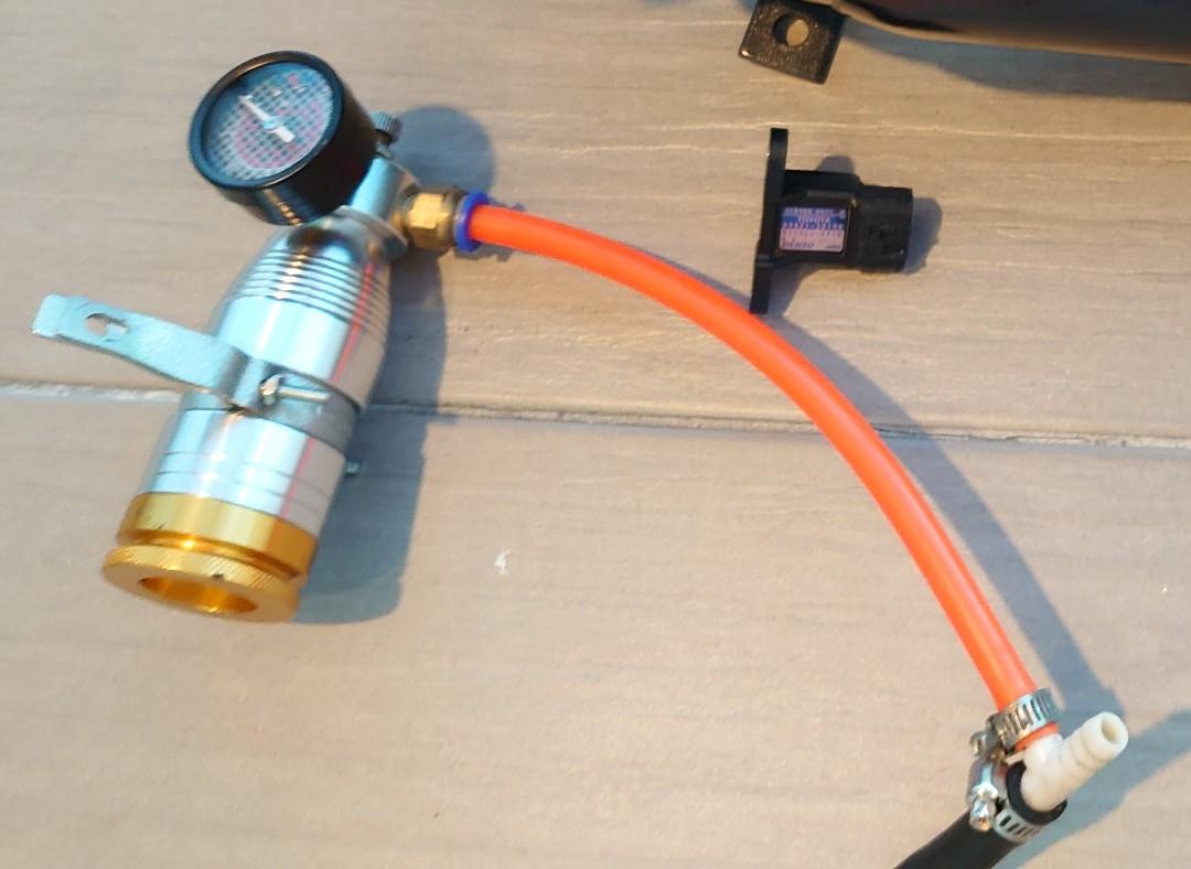 HKS Power Micro Air Kompressor/ Compressor Fuel Saver with Meter 5.0