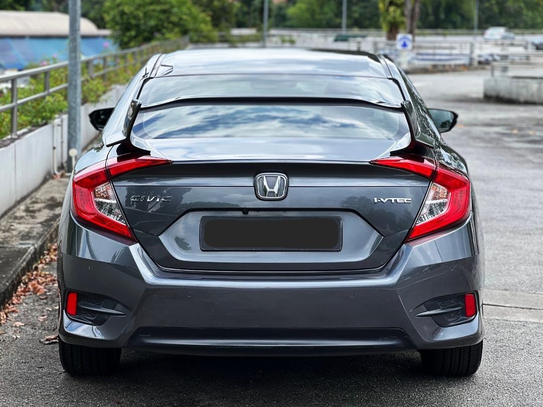 Honda Civic FC (2016-2021) Rear Spoiler, Car Accessories, Accessories ...
