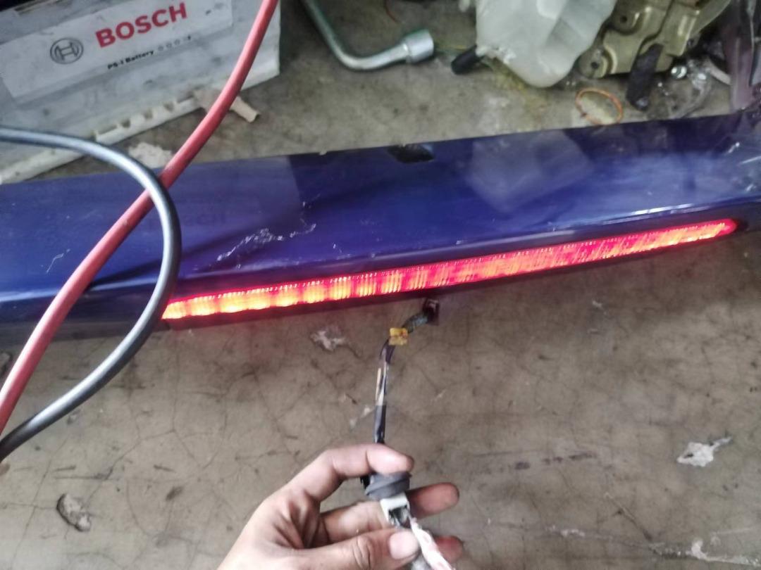 Honda Stream RN6 RN8 RSZ RST Rear Bonnet Spoiler With Brake Light ...