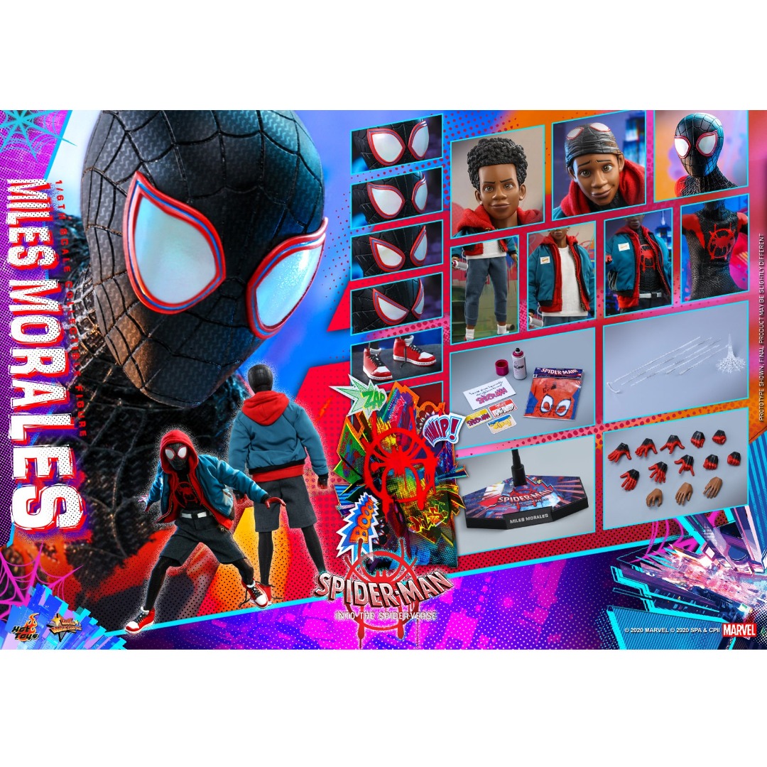 Hot toys spider verse hotsell
