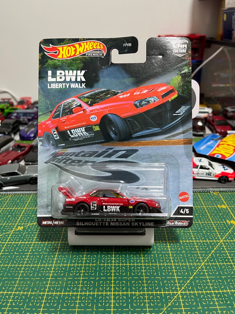 Hot wheels Car Culture LBWK R34, Hobbies & Toys, Toys & Games on