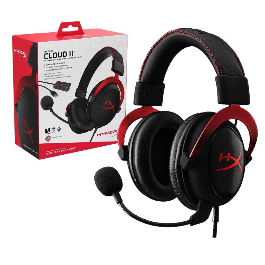 New HyperX Cloud II Audio Headphones Headsets on Carousell