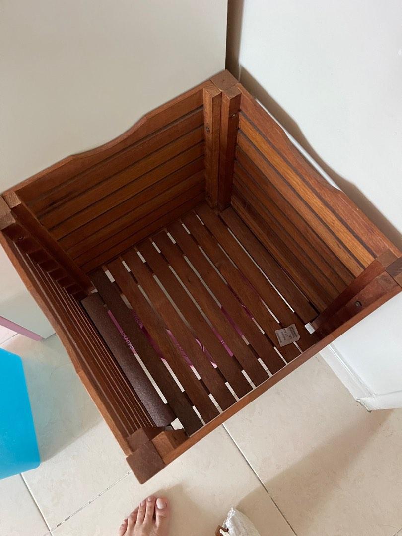 IKEA bathroom stool storage, Furniture & Home Living, Bathroom
