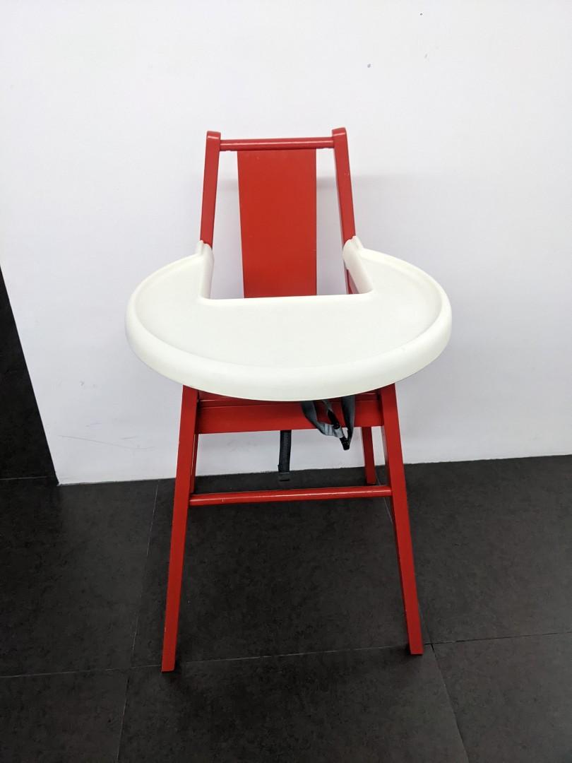 Ikea Kids High Chair, Babies & Kids, Baby Nursery & Kids Furniture