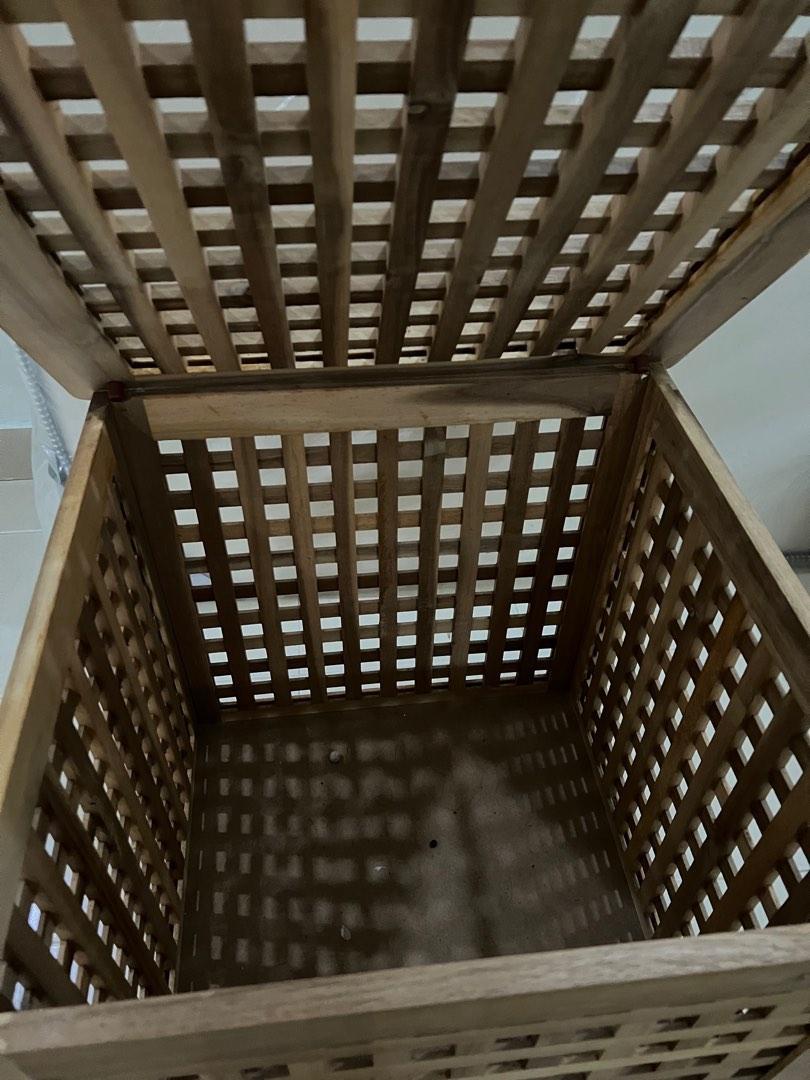 IKEA Square Wood Storage HOL 903.530.21, Furniture & Home Living, Furniture, Other Home