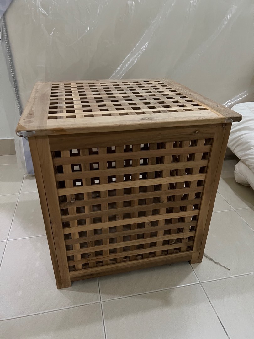 IKEA Square Wood Storage HOL 903.530.21, Furniture & Home Living, Furniture, Other Home