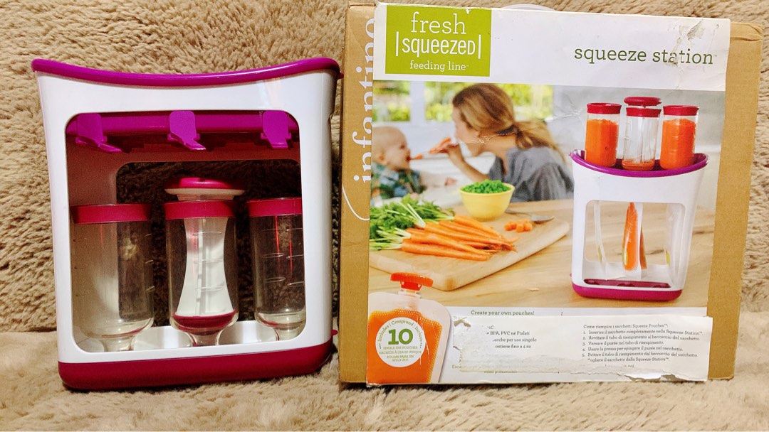 Infantino squeeze station on sale