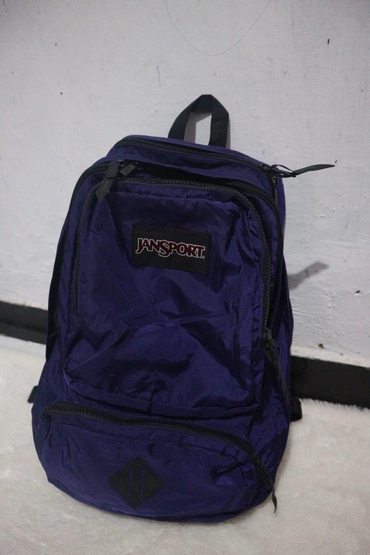 Jansport nylon backpack, Fesyen Pria, Tas & Dompet , Ransel di Carousell
