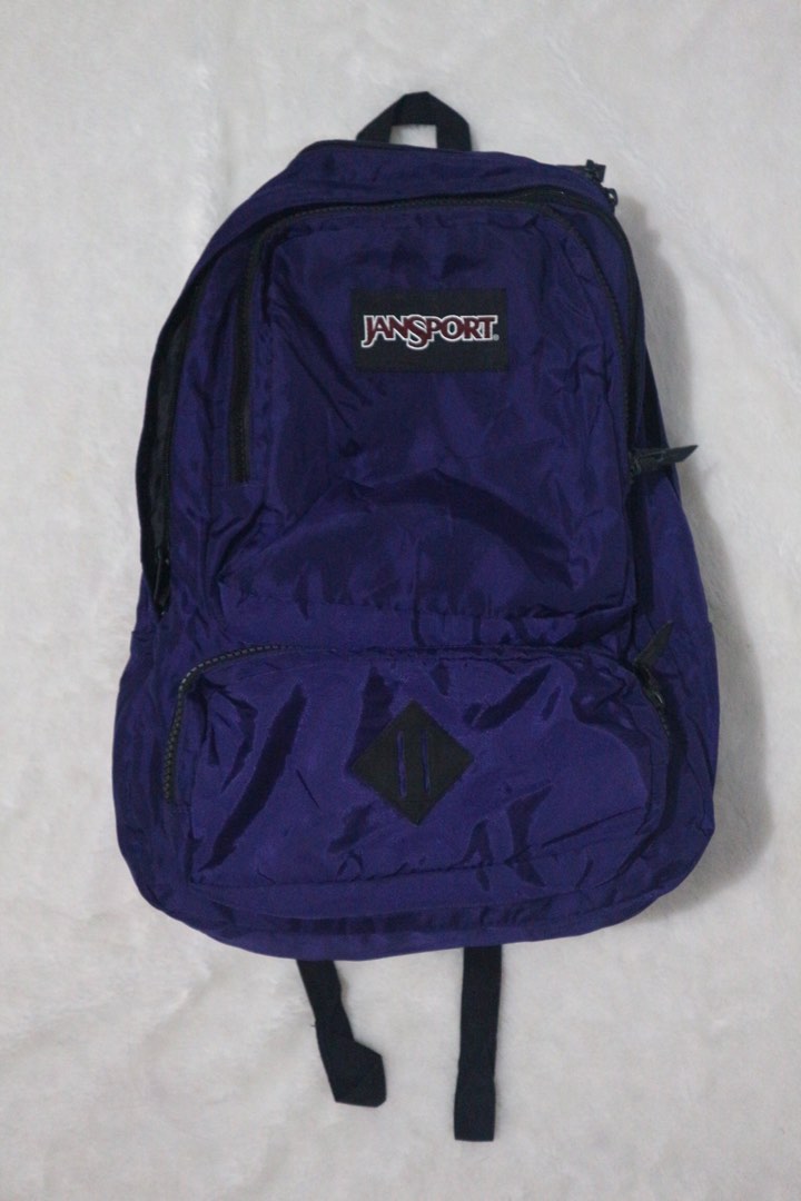 Jansport nylon backpack, Fesyen Pria, Tas & Dompet , Ransel di Carousell
