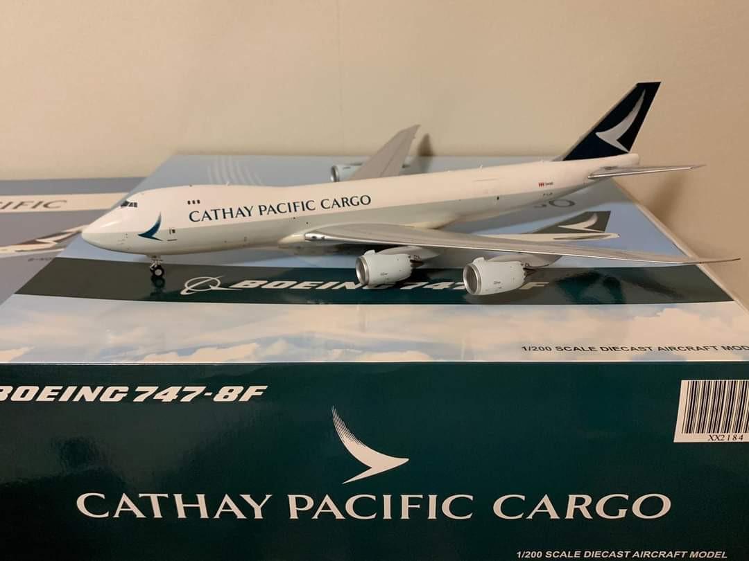 JC Wings 9折優惠1:200 國泰航空貨機B747-8F B-LJB Cathay Pacific 