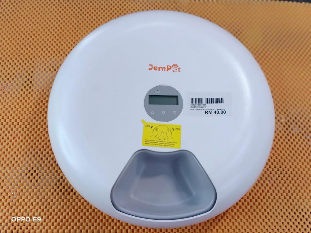 Jempet automatic pet feeder top