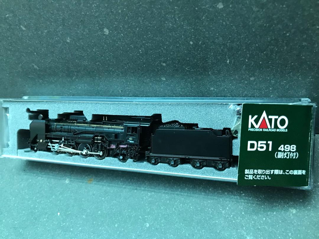 KATO 2016-A D51 498(副灯付), 興趣及遊戲, 玩具& 遊戲類- Carousell