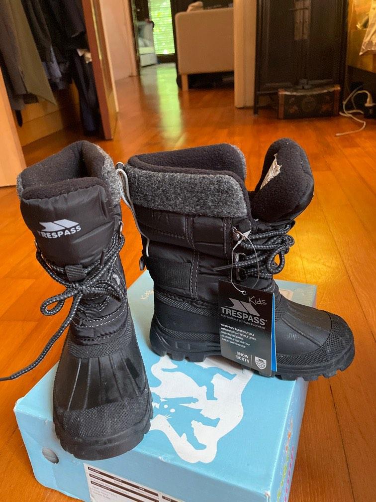 Childrens snow clearance boots trespass