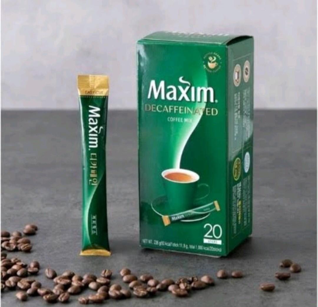 KOREAN MAXIM COFFEE MIX, Food & Drinks, Beverages on Carousell