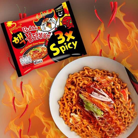 KOREAN SAMYANG BULDAK BUNDLE (3X SPICY) (Category: Packaged & Instant Food) located in Bacoor. Submitted by itaewonkmart15348 (Listing ID 1181674103, Image 2). Description: Bundle - 5 pieces.