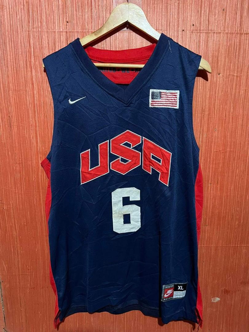 Lebron james usa jersey on sale