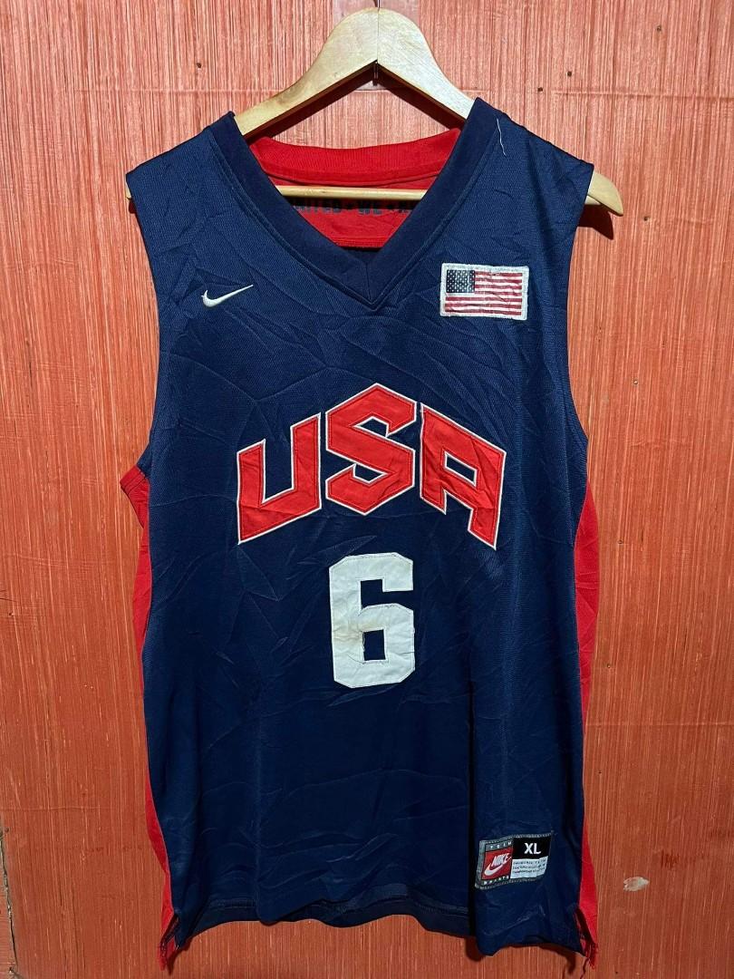 Lebron James USA olympic Jersey, Men's Fashion, Activewear on Carousell