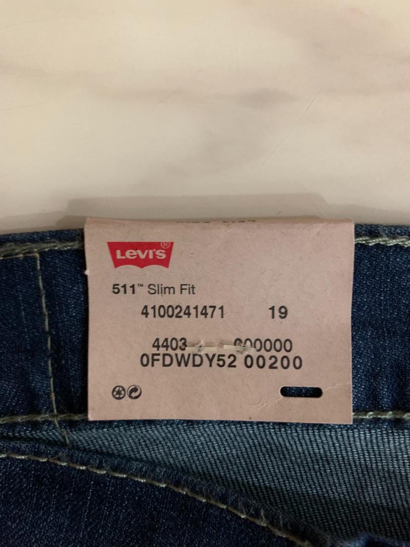 Levis 511 w36 2025 l34