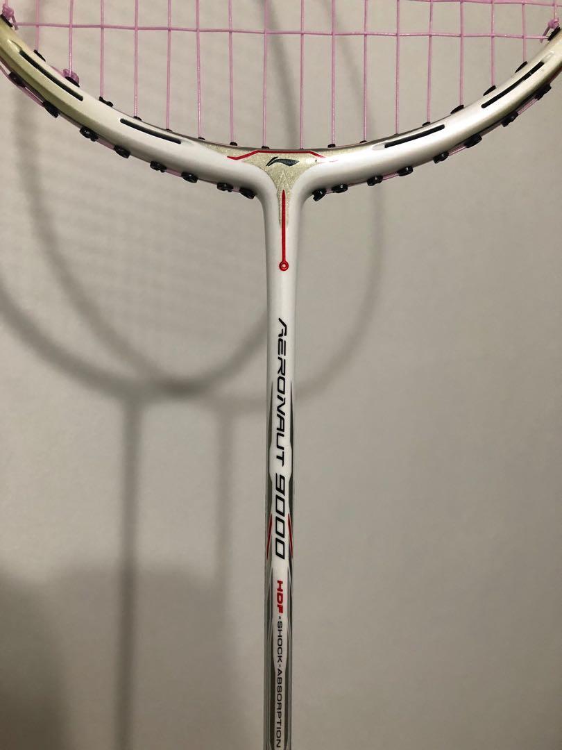 Li Ning Aeronaut 9000 badminton Racket, Sports Equipment, Sports ...