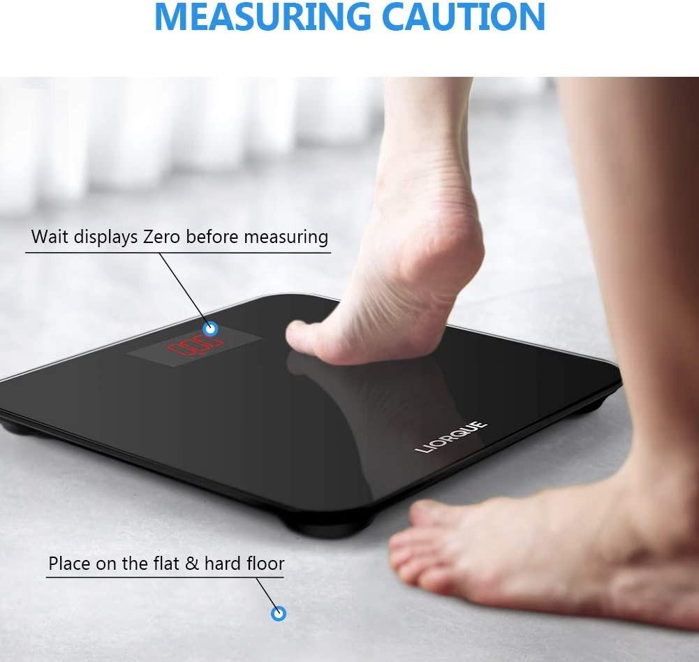 Liorque Digital Body Weight Scale, High Precision Wireless Scale with