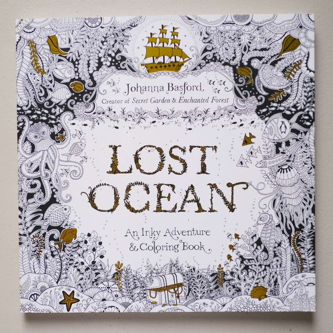 Lost Ocean Coloring Book, Hobbies & Toys, Stationary & Craft, Other
