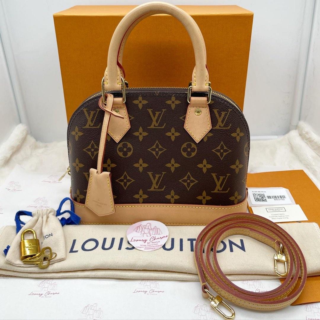 Authentic Louis Vuitton Alma BB Monogram, Luxury, Bags & Wallets on  Carousell