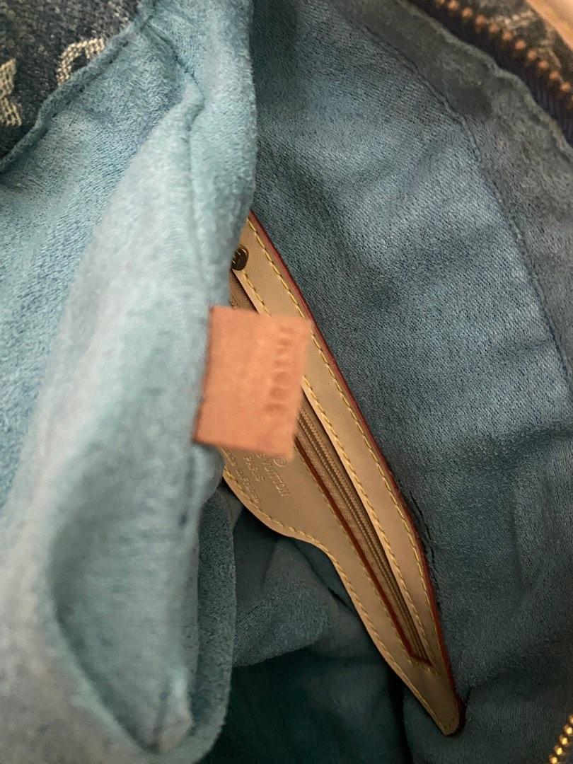 Louis Vuitton Sunrise Shoulder Bag Denim Blue 2073031