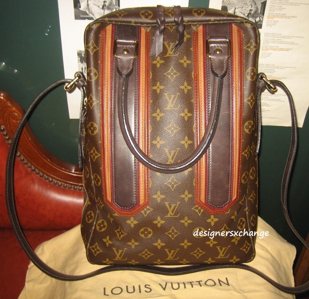 Pre-owned Louis Vuitton Vintage Vertical Tote Bag Monogram Canvas, Luxury,  Bags & Wallets on Carousell