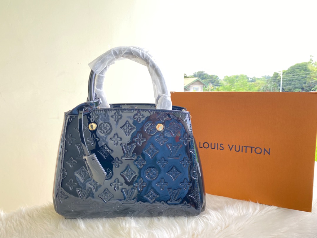 Lv glossy bag clearance
