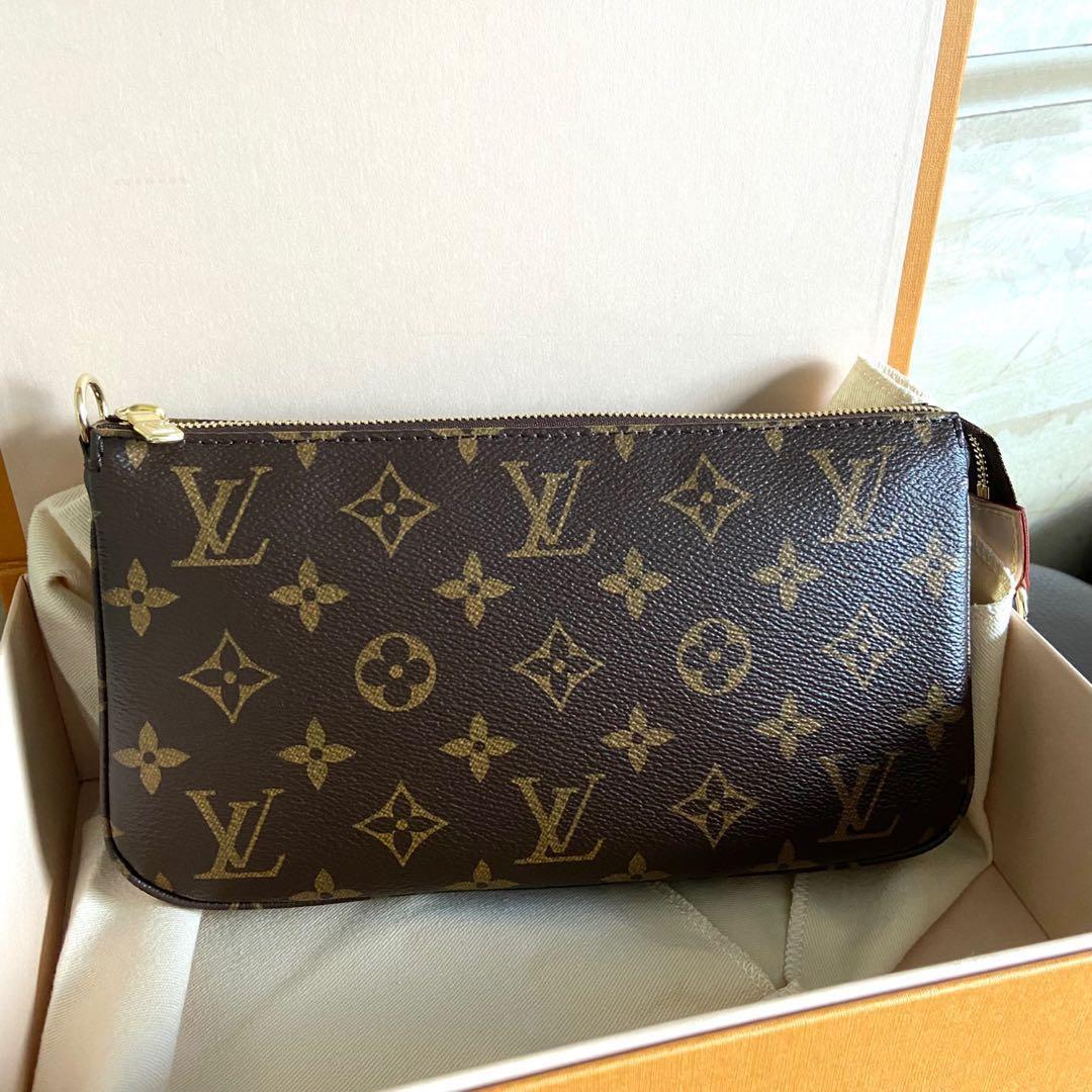 LV Felicie Pochette Brown, Luxury, Bags & Wallets on Carousell