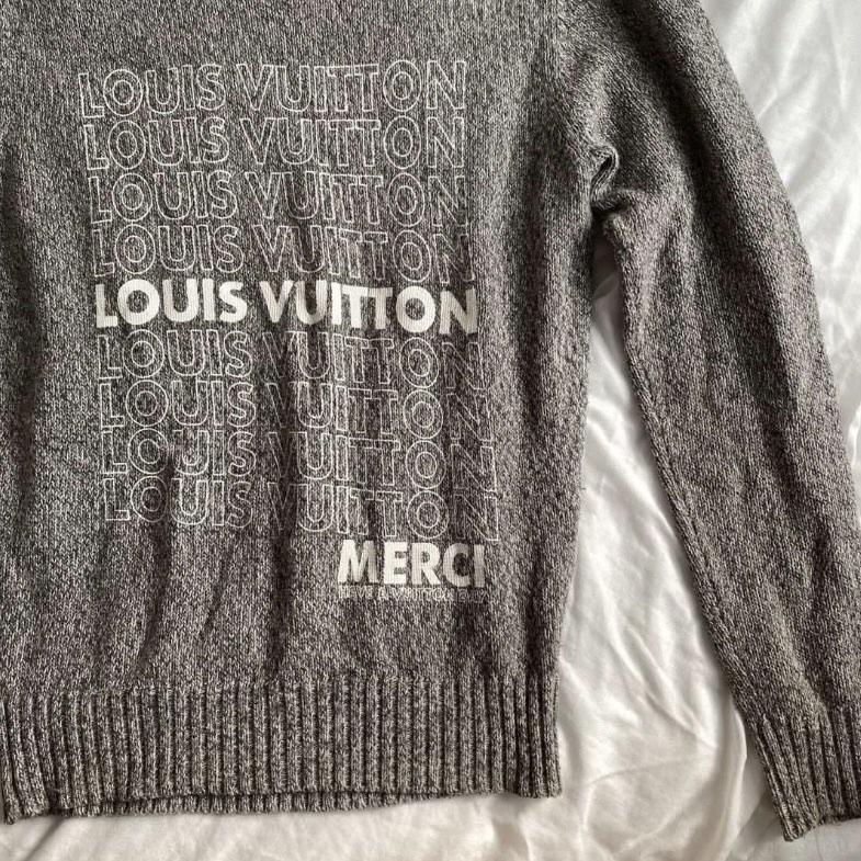 Louis vuitton merci knit sweater sz M, Worn once for