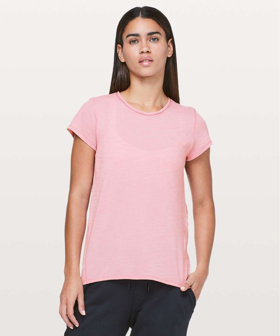 Lululemon Another Mile Short Sleeve Women s Fashion Activewear on Carousell