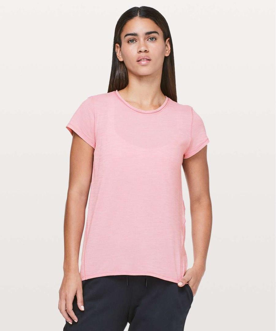 Lululemon Another Mile Short Sleeve Women s Fashion Activewear on Carousell