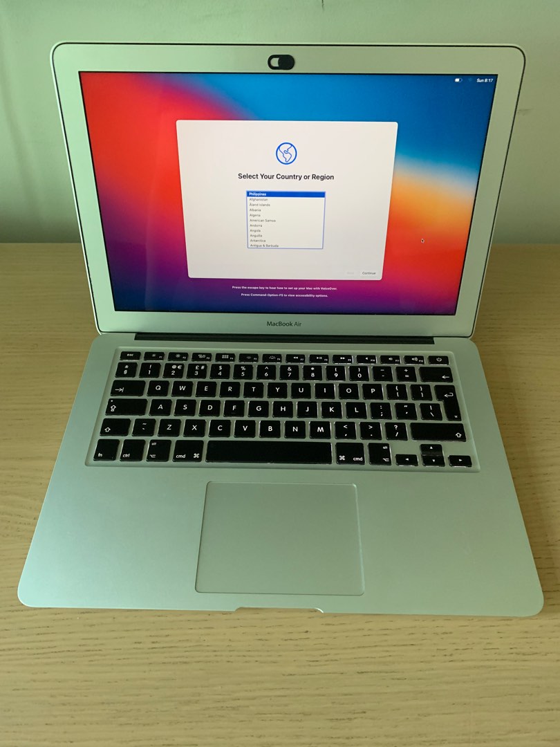 macbook air 13 early 2017