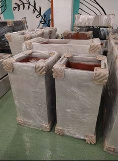 MARTHA Glass Fiber Reinforced Concrete (GFRC) Planters Plant box Pots