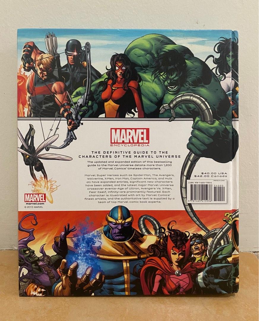 Marvel Guide Book MARVEL Encyclopedia - Guide to the Marvel Universe, Hobbies & Toys ...