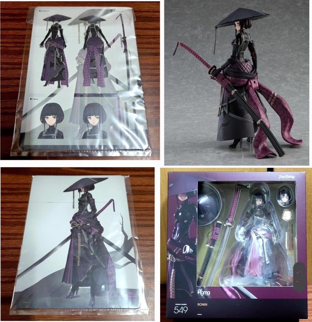 Max Factory figma 549 浪人RONIN FALSLANDER, 興趣及遊戲, 玩具& 遊戲