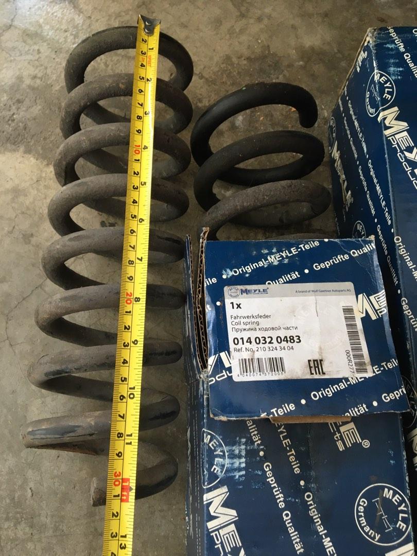 Mercedes coil shop spring