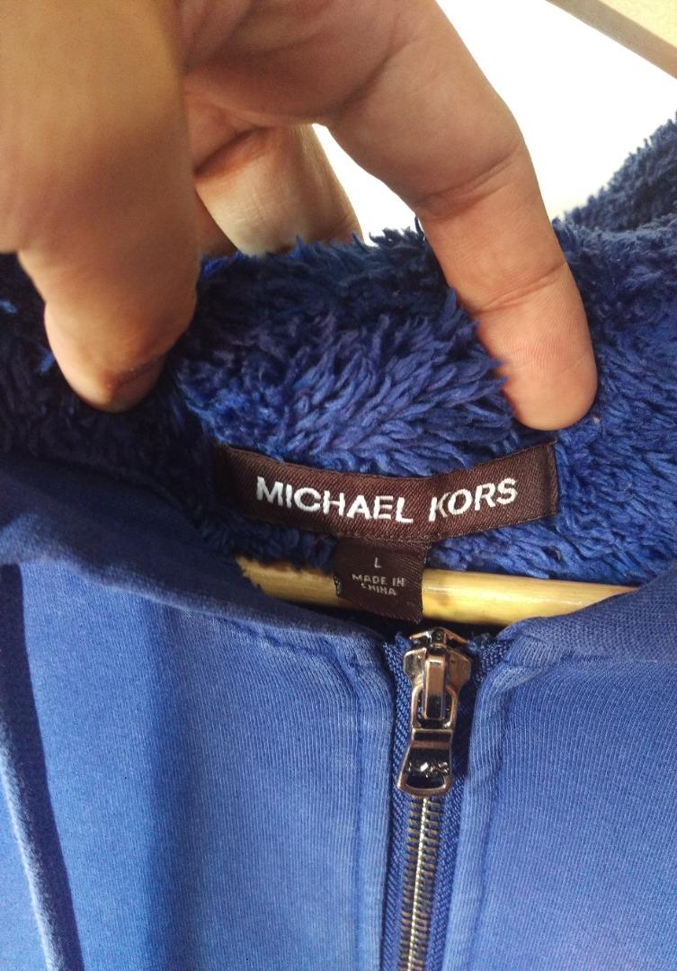Michael kors sherpa hoodie discount