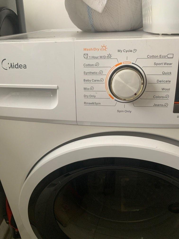 Midea Washer & Dryer, TV & Home Appliances, Washing Machines and Dryers