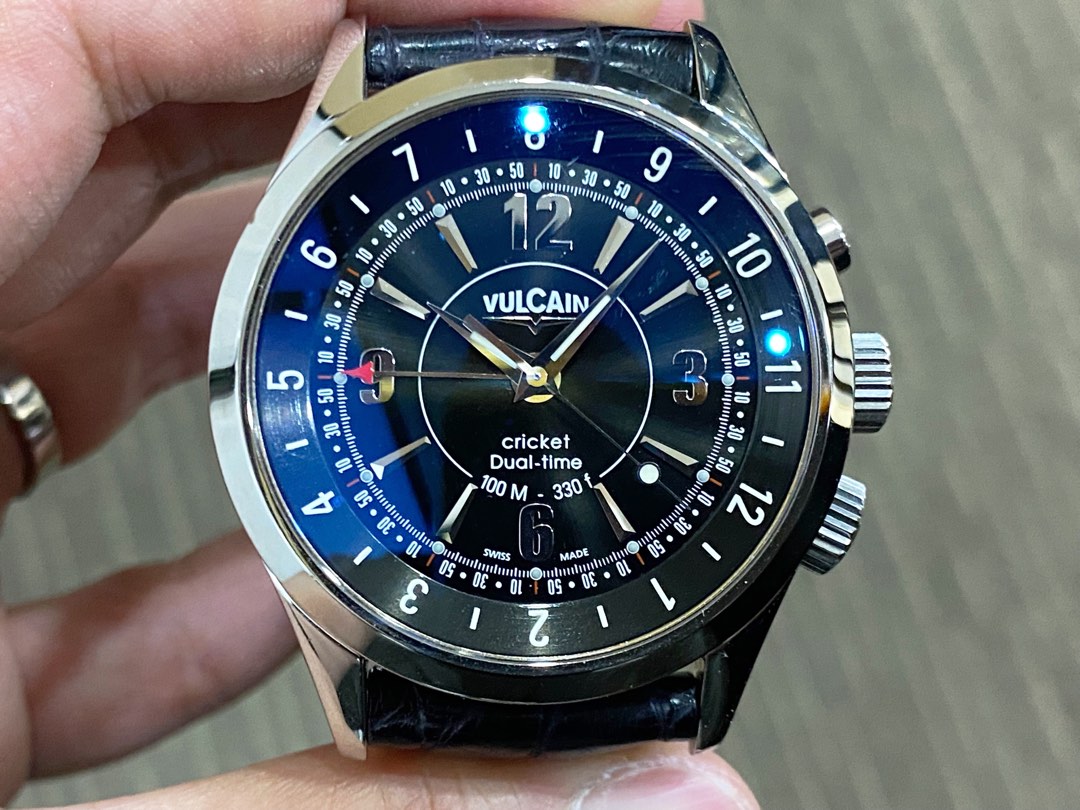 Vulcain cricket dual new arrivals time