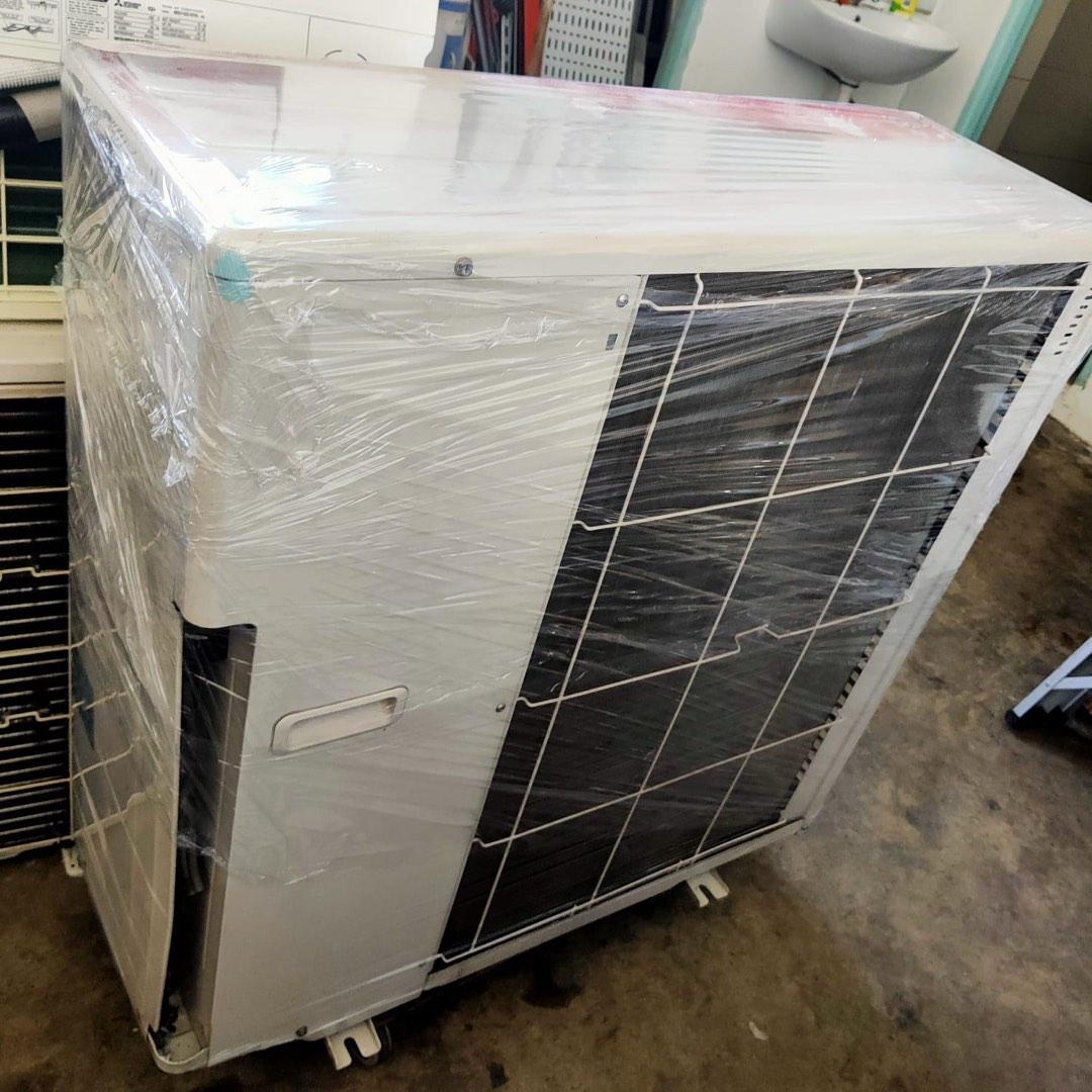 Mitsubishi Aircon with 2 fan coils for sale., TV & Home Appliances, Air